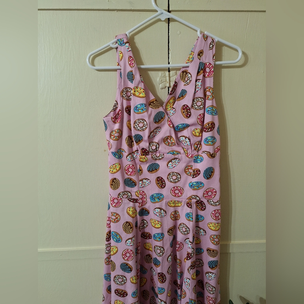 Fit and flare donut dress